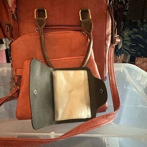 Chic salmon pinkish  Women's Shoulder 4 Bags one price